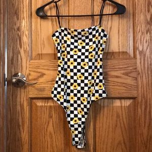 Rue 21 sunflower bodysuit